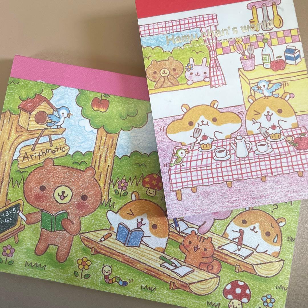 クラックス ハムちゃんワールド 平成レトロ メモ 2冊 - メルカリ