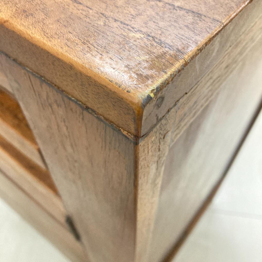 木製　キャビネット　サイドボード　収納　天然木