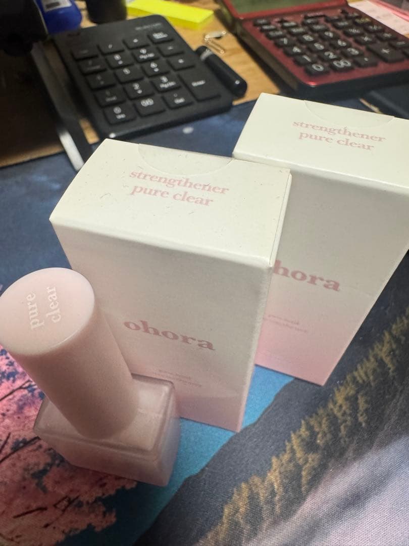 値下げ不可！ohora ネイルケア製品セット(バラ売り不可)シークレットオマケ付