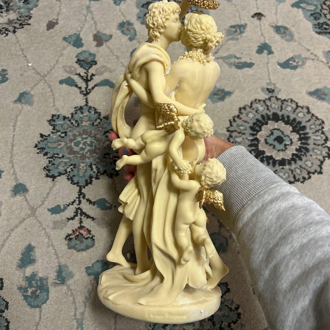 天使 置き物 24金 Veronese エンジェル パワーストーン ヒーラー用