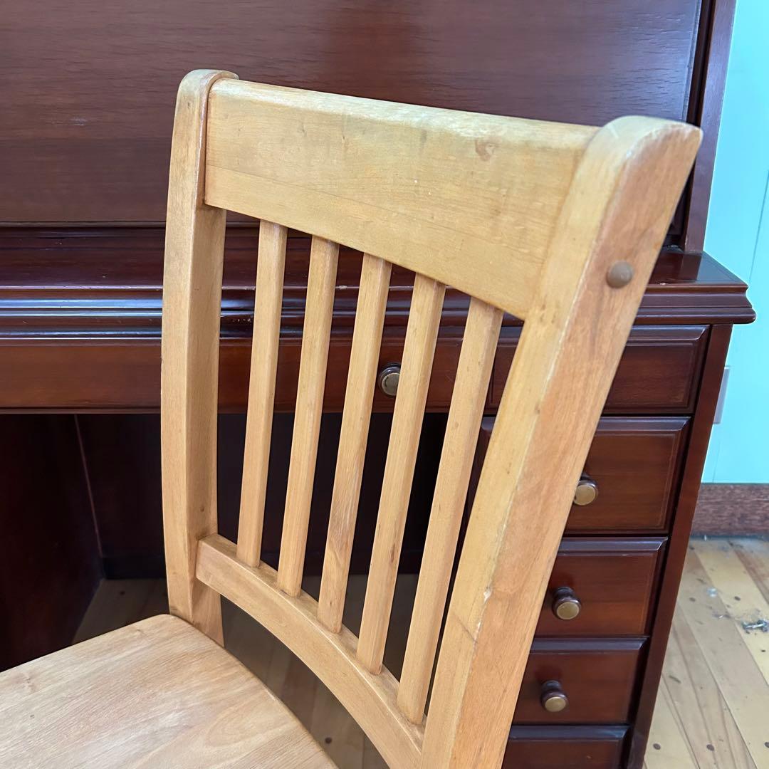 【 アメリカ 製】 パイン 材 椅子 (4脚あり)c