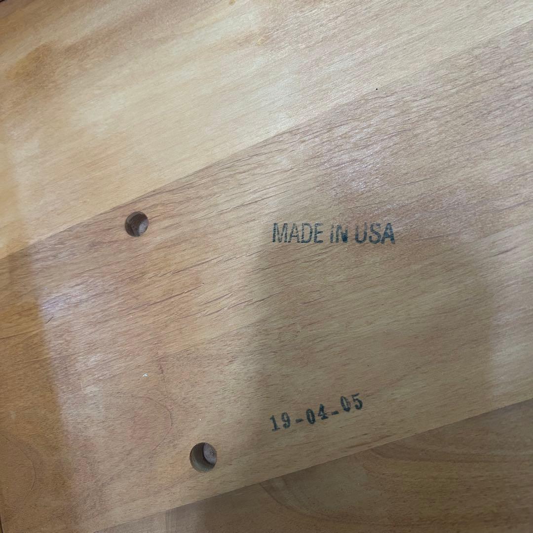 【 アメリカ 製】 パイン 材 椅子 (4脚あり)c