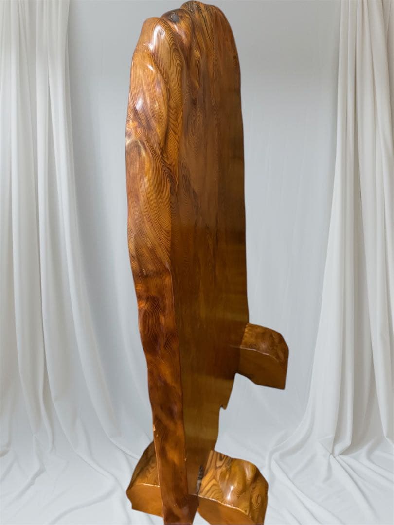 ⭐️価格交渉賜ります⭐️銘木 屋久杉 衝立 無垢 一枚板 置物 天然木 オブジェ