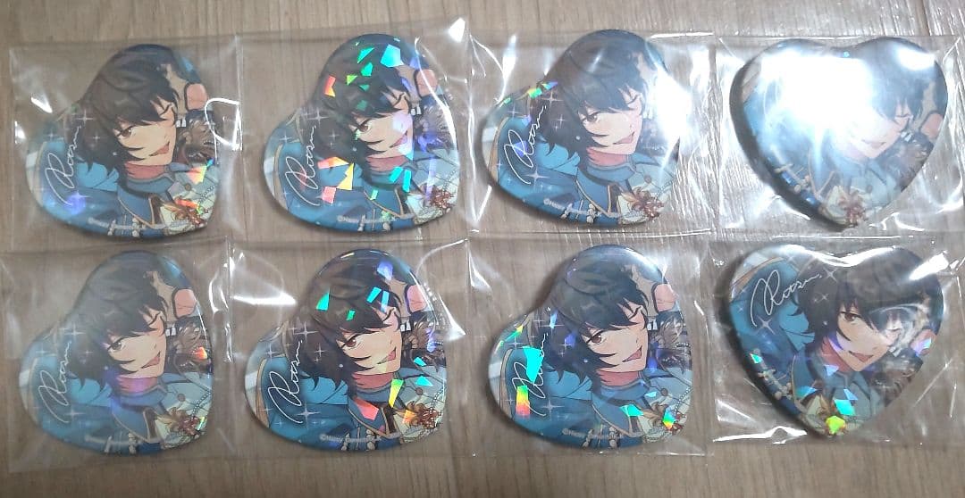 あんスタ 朔間凛月くん とるパカ ハート缶バッジ - メルカリ