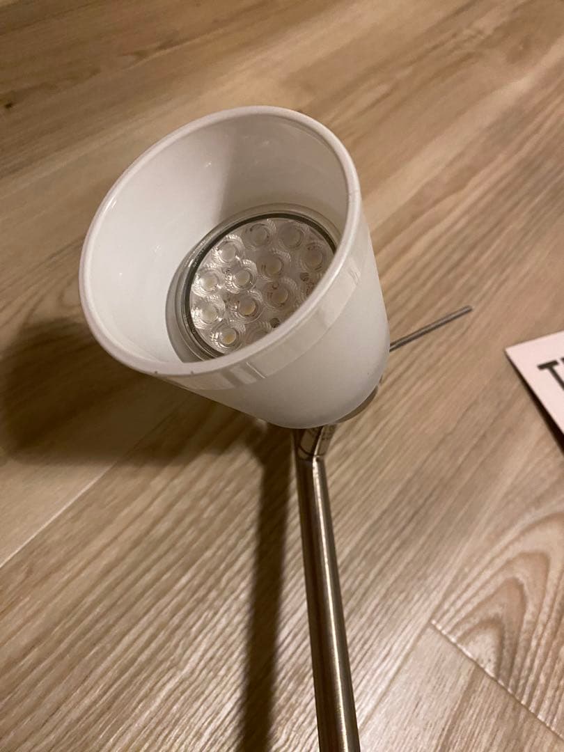 TIDIG 5灯シーリングライト　IKEA 照明 ランプ　おしゃれ　白　シルバー