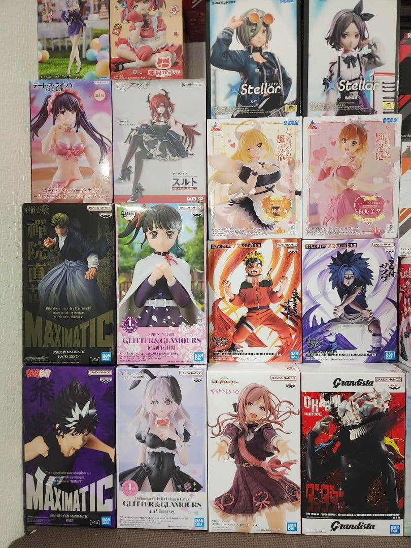 未開封フィギュア37個美少女系等 レイアース フリーレン アイマス ナルト レゼ