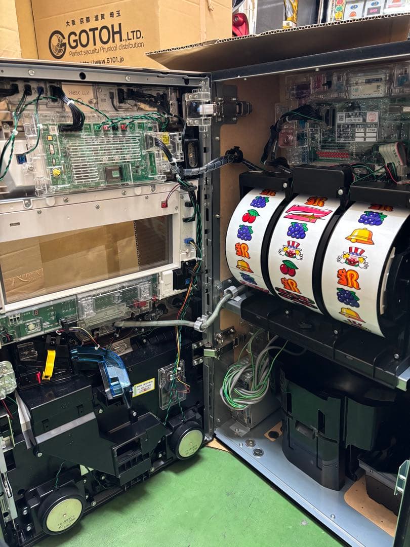 実機 税込 北電子 SハッピージャグラーVⅢEA タッチパネル式データ