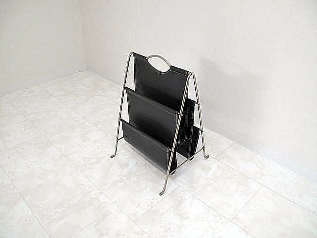 希少　70年代 ドイツ製 ヴィンテージ マガジンラック ポストモダン バウハウス