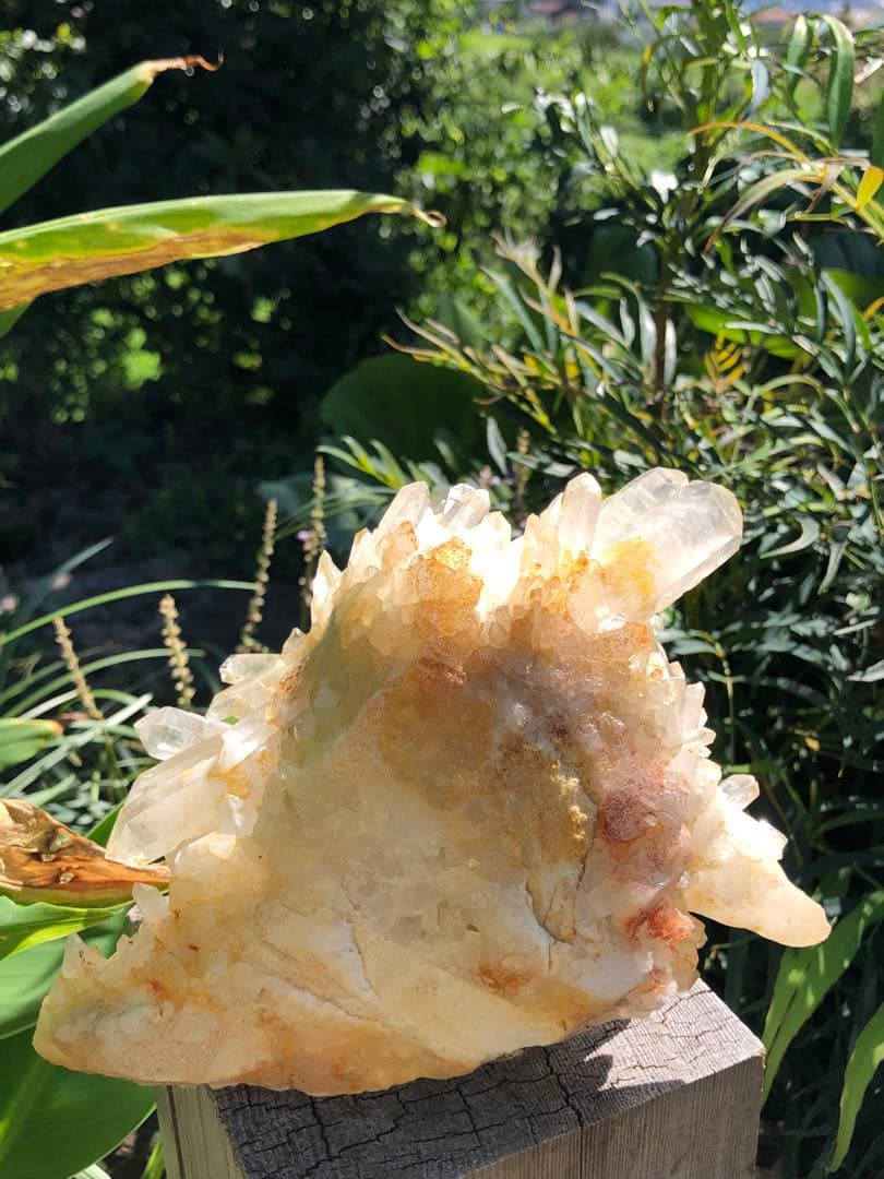 ❤️買い得　1kg 超レア　花形　強いパワー　極みの逸品　クラスター　水晶