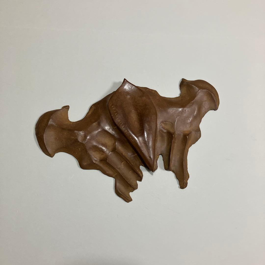 古郡弘　ブロンズ作品　蝶(La farfalla) 1992年