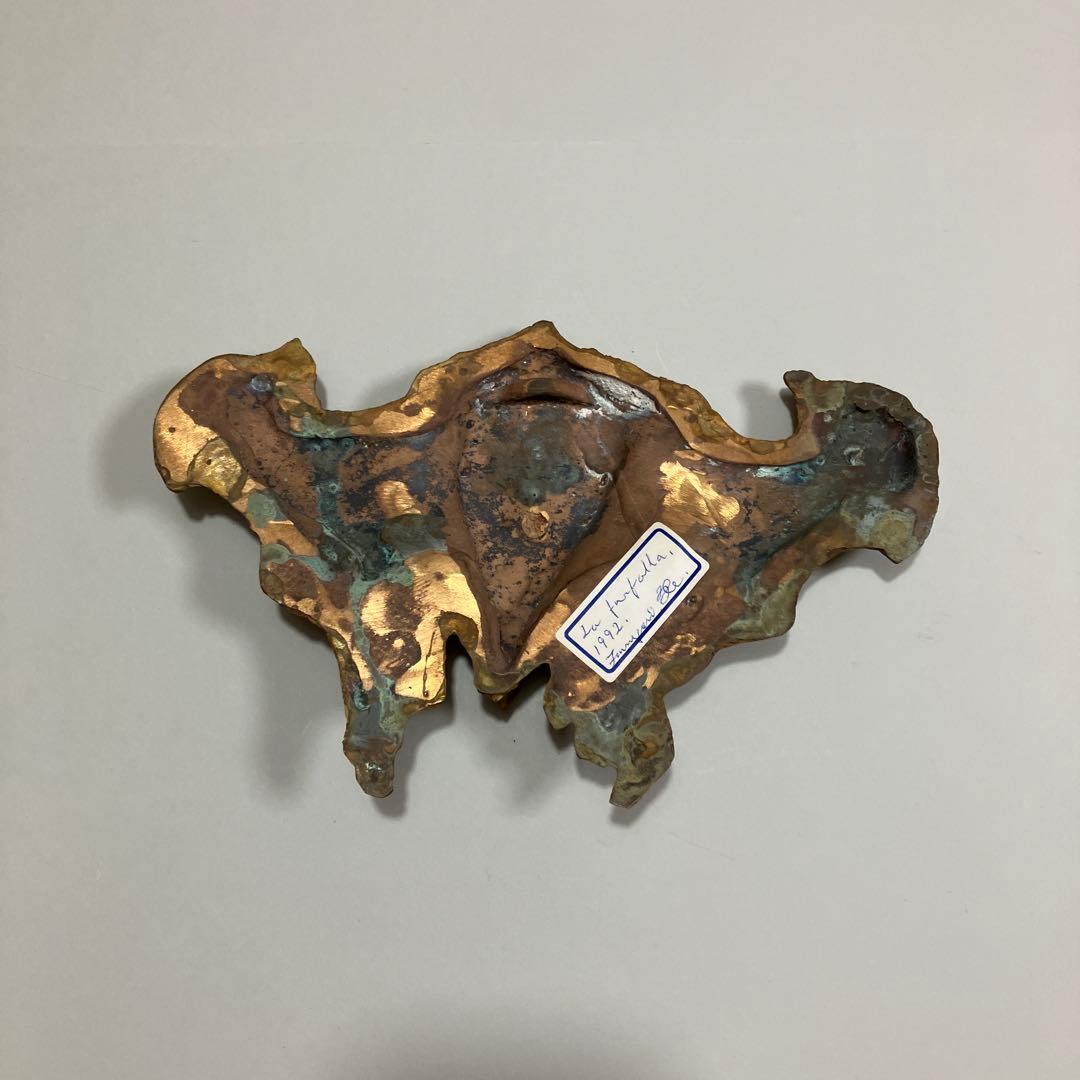 古郡弘　ブロンズ作品　蝶(La farfalla) 1992年