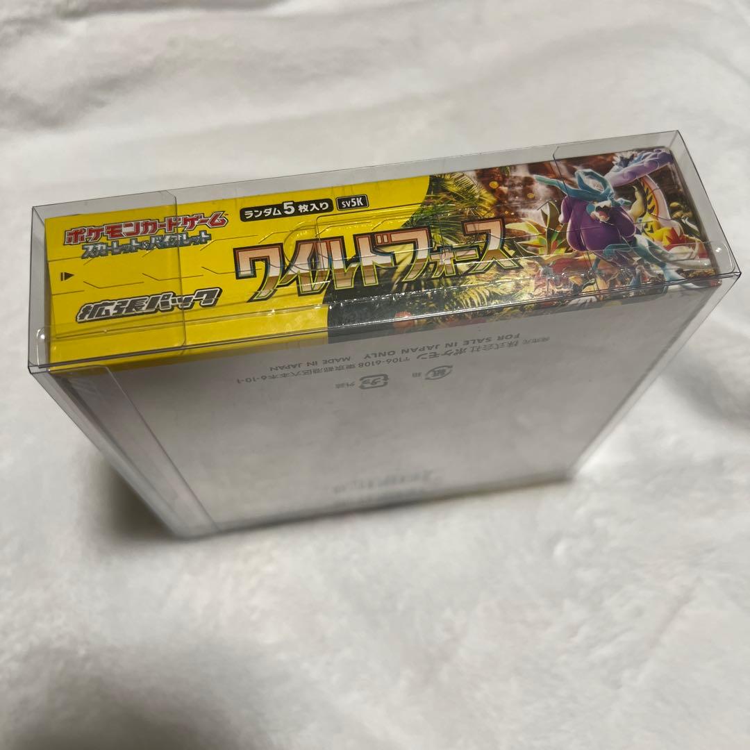 新品未開封BOXポケモンカード ワイルドフォース シュリンク付き - メルカリ