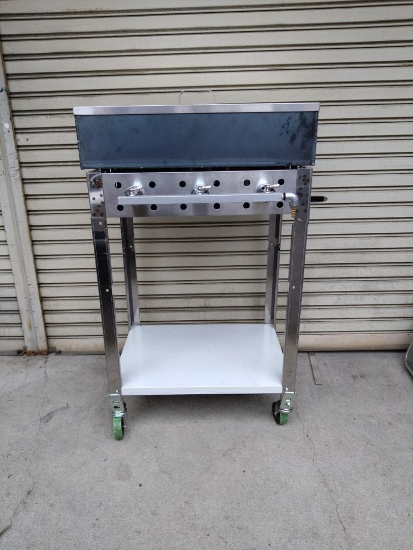 石焼き芋やけます　さつまいも　独立開業　壺焼　プロパンガス　専用台付き　やきいも