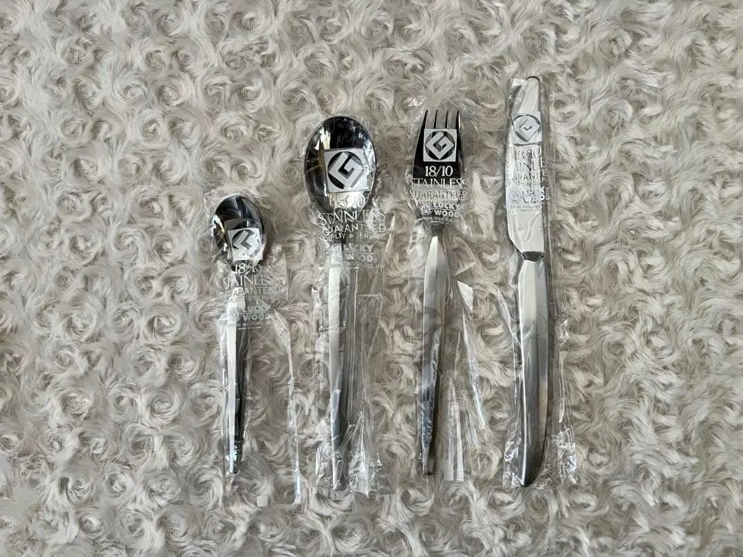 ラッキーウッド　カトラリーセット　デラックス　ディナーセット〈20本セット〉※