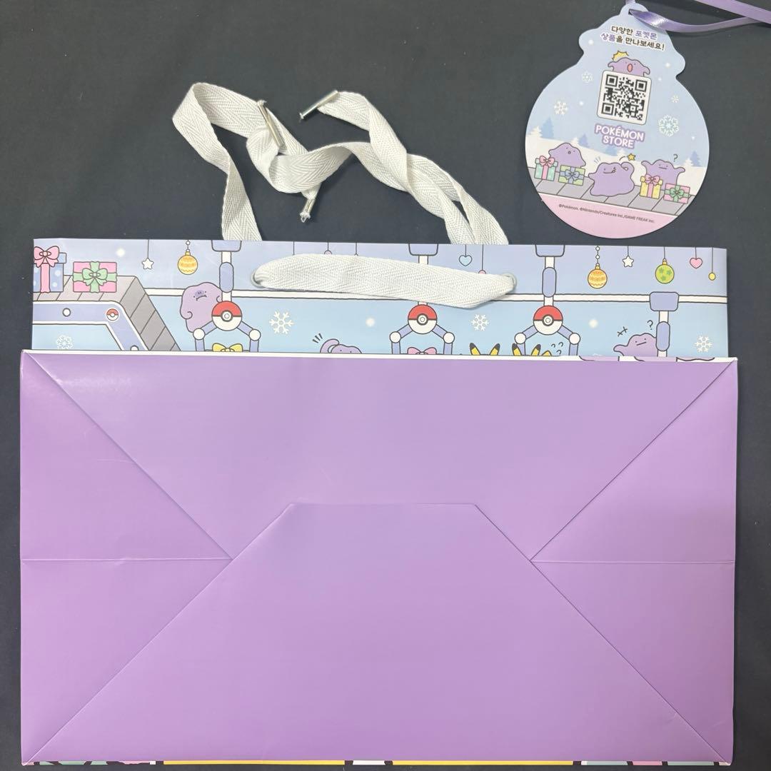 韓国限定 ポケモン メタモン ポップアップ ノベルティ ショッパー5点