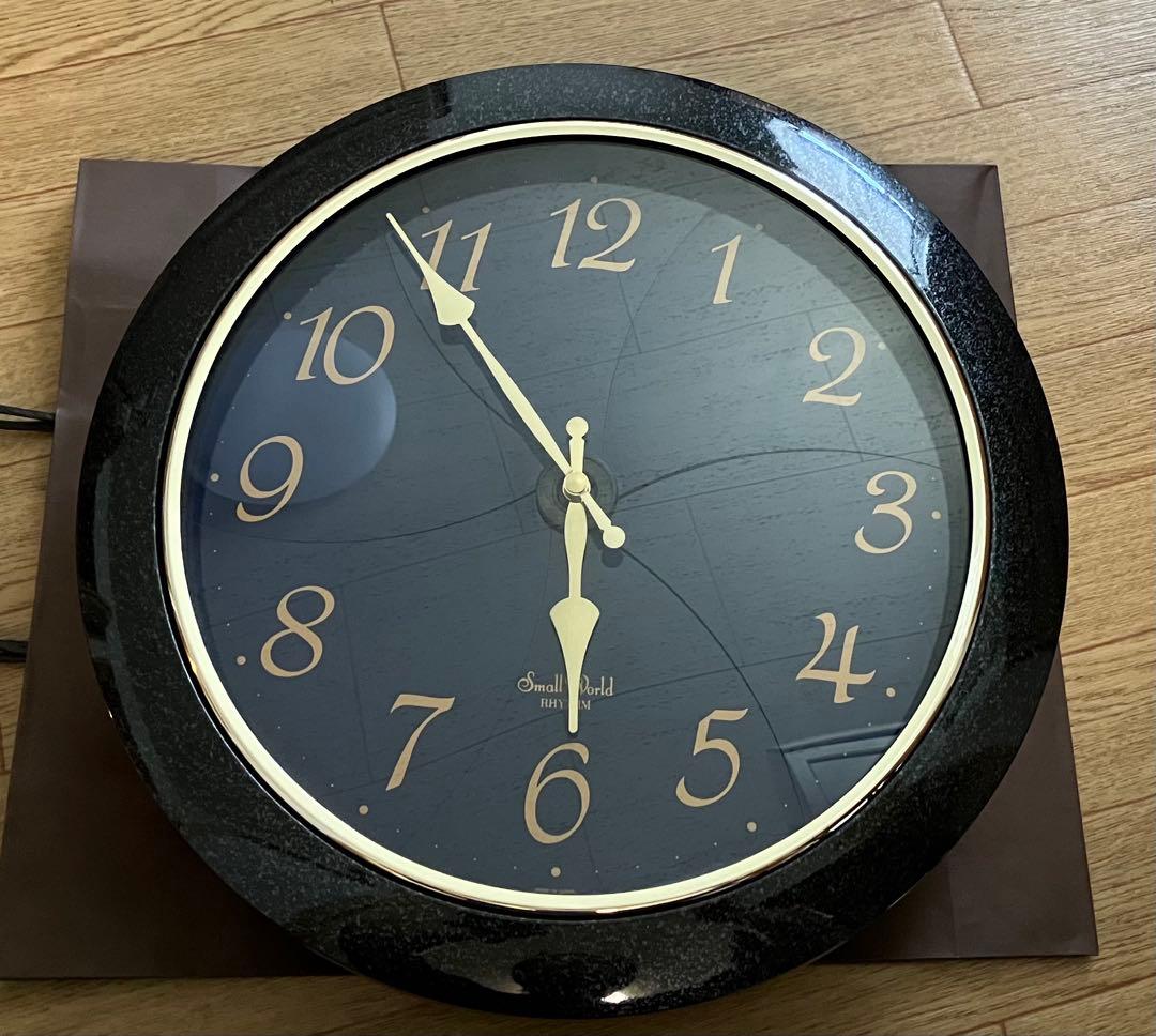 動作確認済み　スモールワールド　エクロールS　からくり時計　リズム