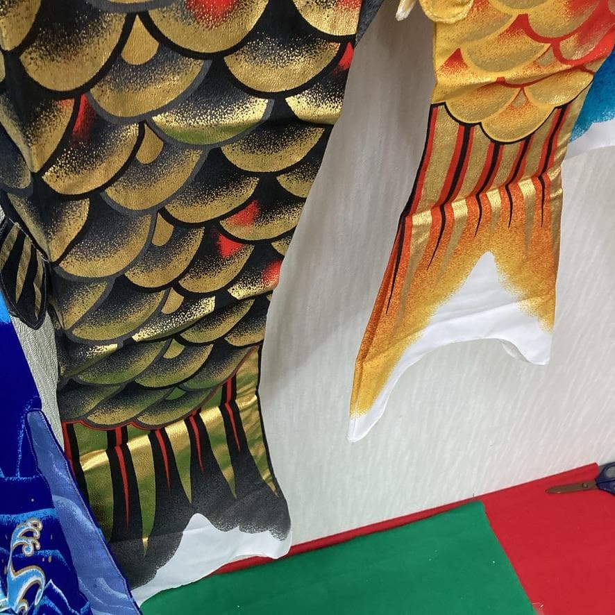 SKO87 都錦鯉 ベランダ鯉1.5m 　鯉のぼりベランダ1.5m　こいのぼり