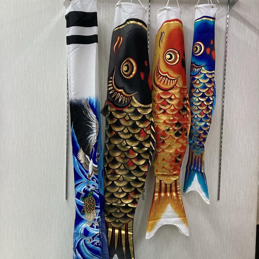 SKO87 都錦鯉 ベランダ鯉1.5m 　鯉のぼりベランダ1.5m　こいのぼり