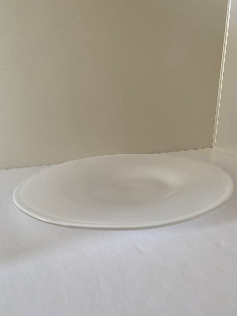 辻和美　乳白色　オーバルプレート② 未使用