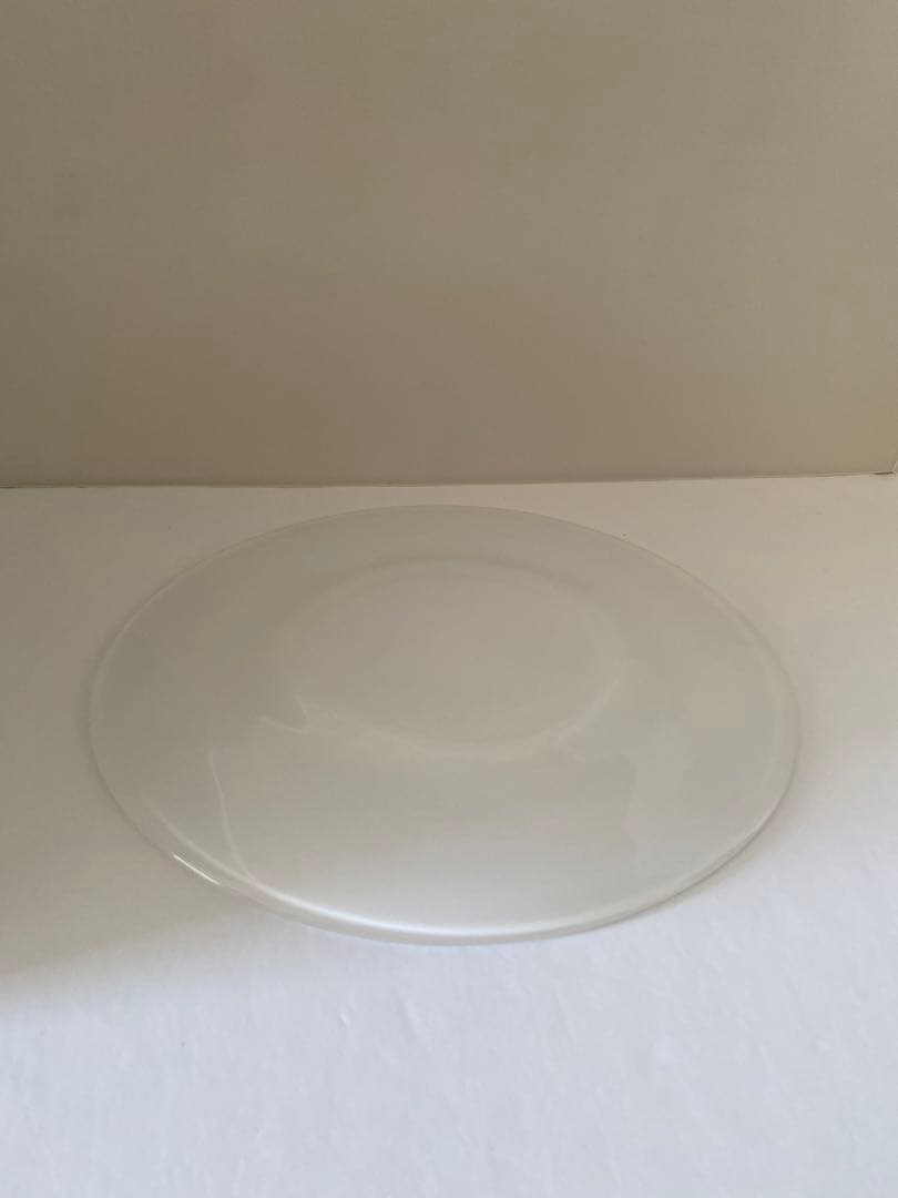 辻和美　乳白色　オーバルプレート② 未使用
