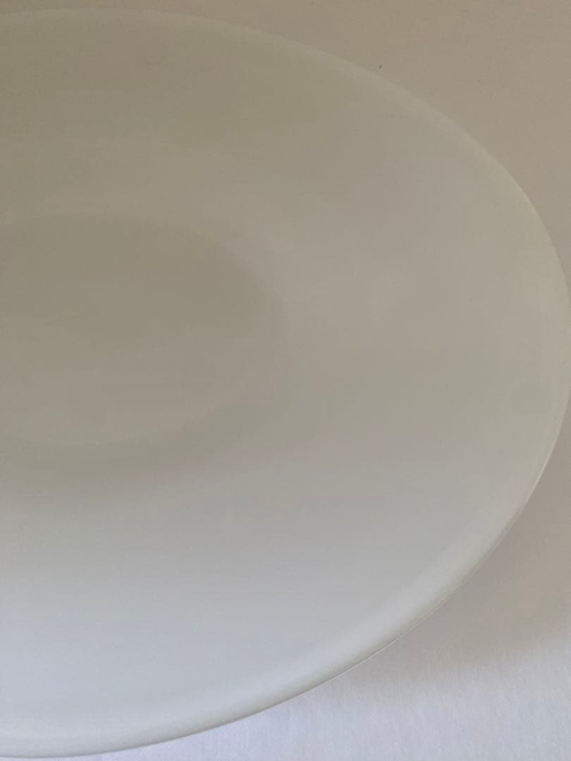 辻和美　乳白色　オーバルプレート② 未使用