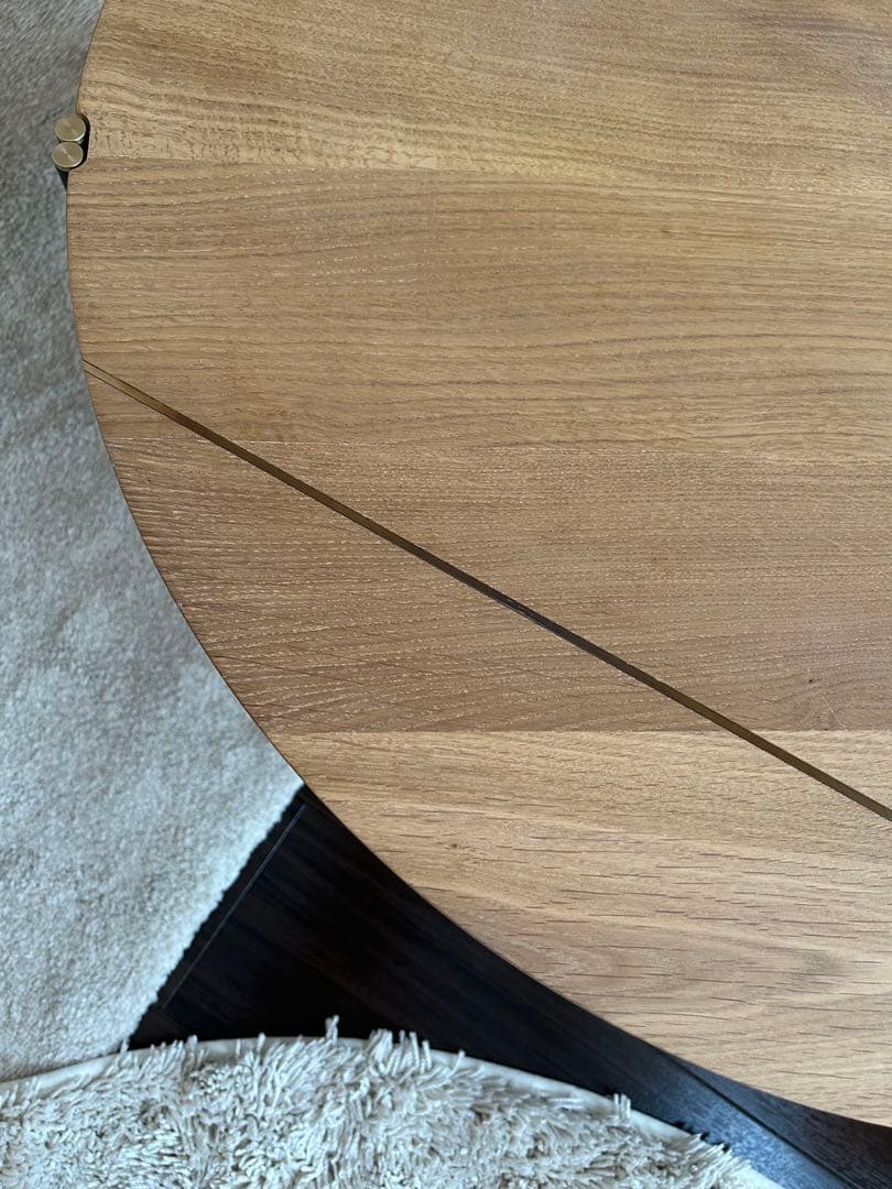 【スクエアルーツ】 QUATTRO COFFEE TABLE RAW OAK