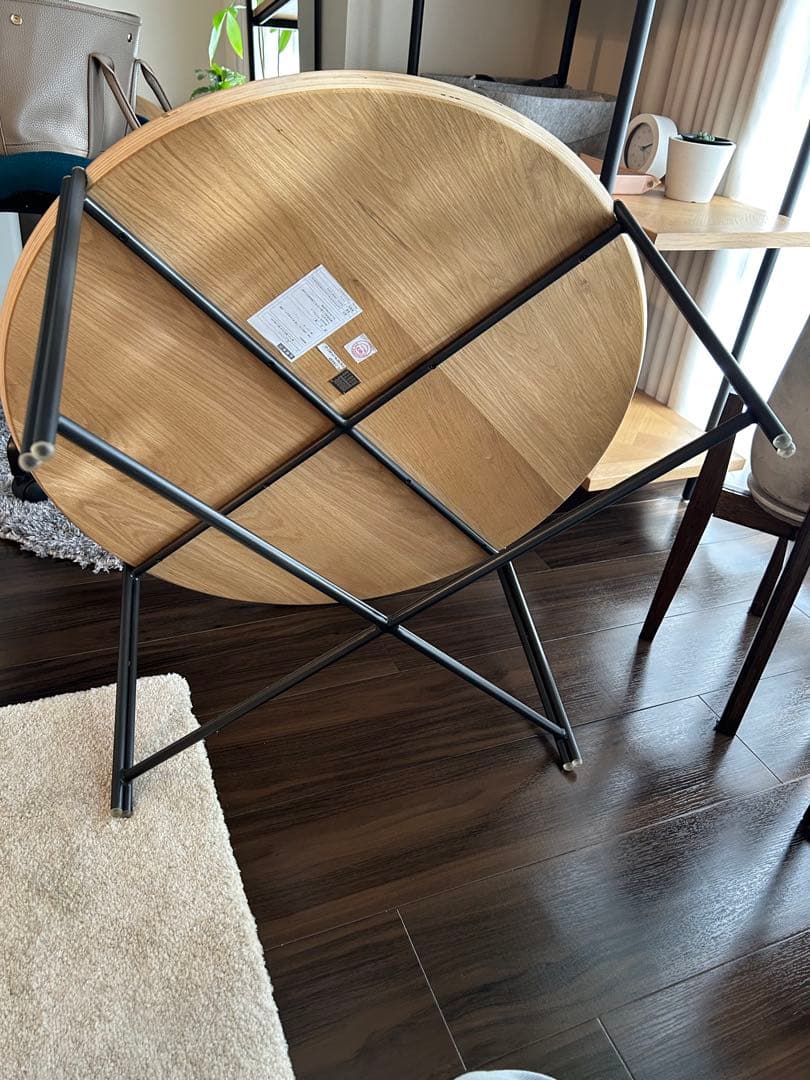 【スクエアルーツ】 QUATTRO COFFEE TABLE RAW OAK