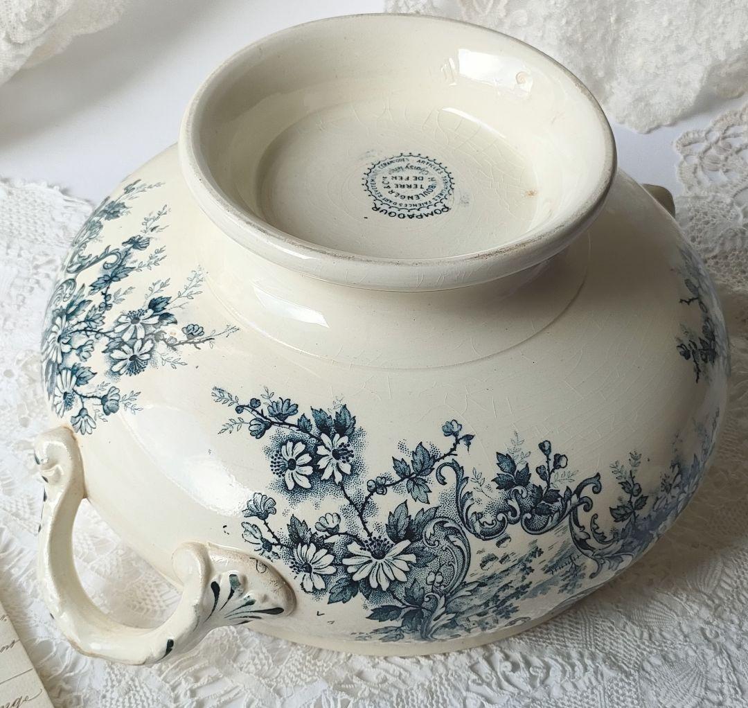 希少　美品　ジョワジールロワ　ポンパドール　スーピエール　フランスアンティーク