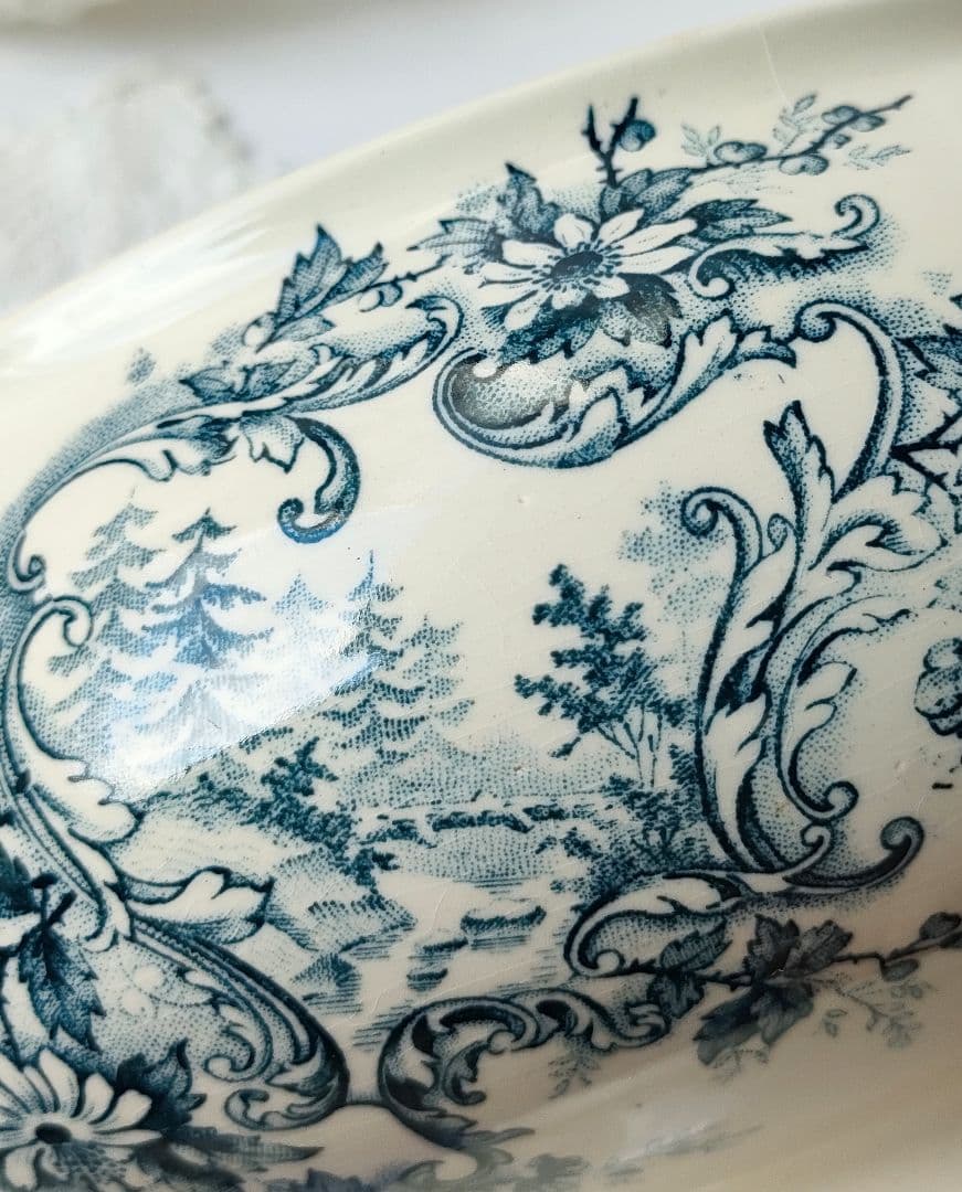 希少　美品　ジョワジールロワ　ポンパドール　スーピエール　フランスアンティーク