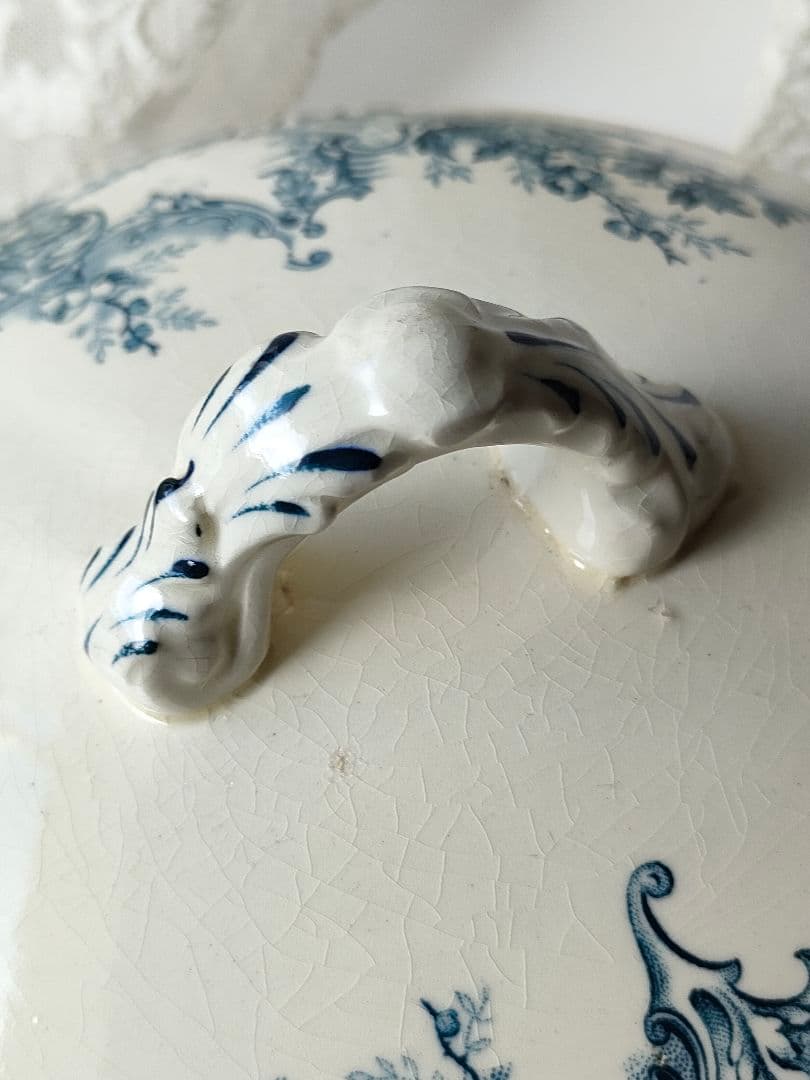 希少　美品　ジョワジールロワ　ポンパドール　スーピエール　フランスアンティーク