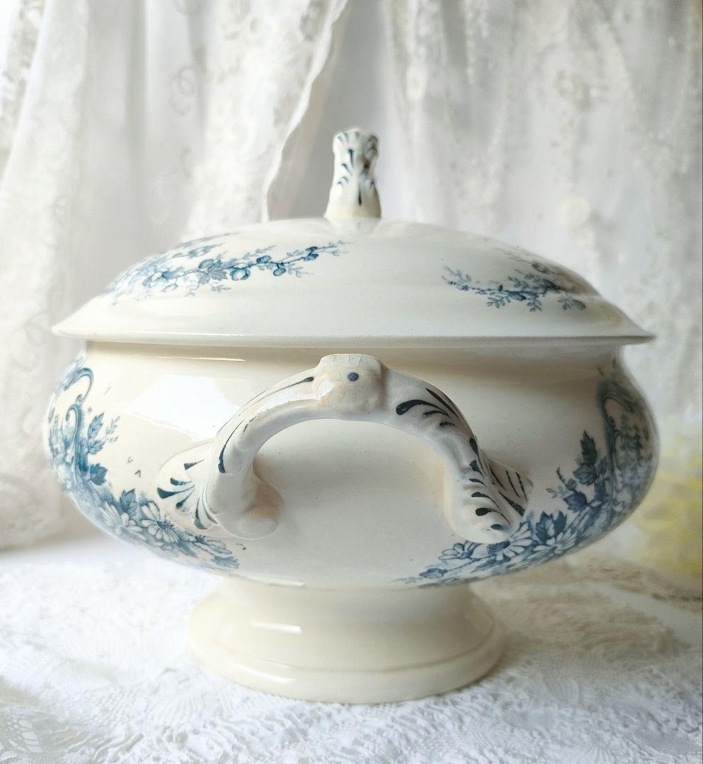 希少　美品　ジョワジールロワ　ポンパドール　スーピエール　フランスアンティーク