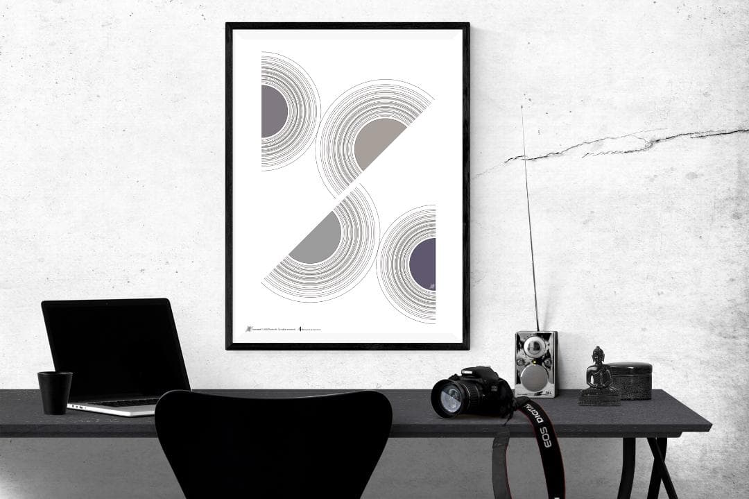 【送料無料】PASTELRIB アートポスター（A4サイズ）#4855