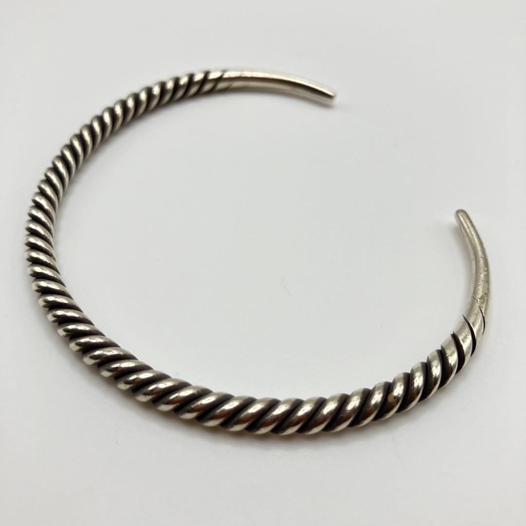 カレン族　シルバー　バングル　ユニセックス