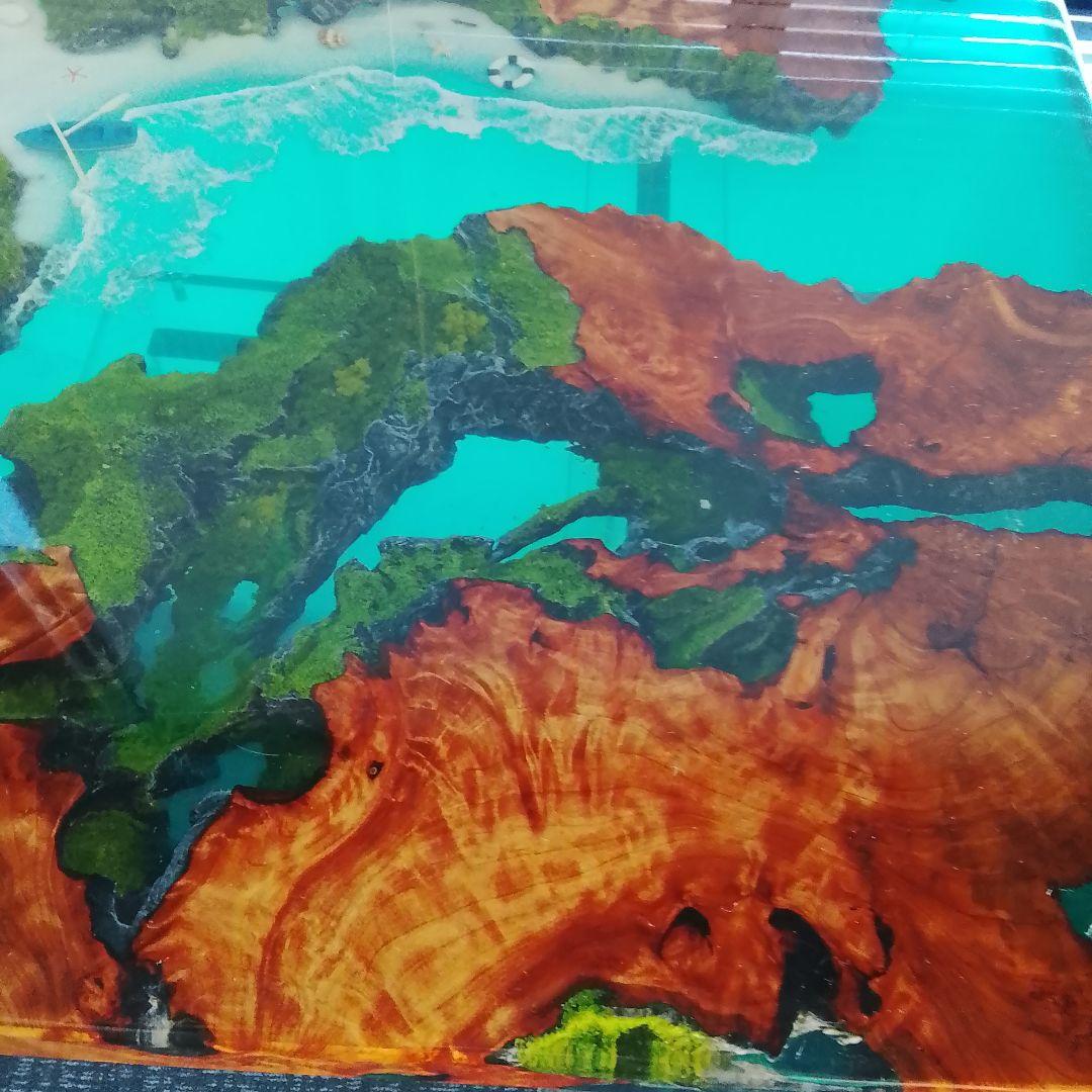 一点物のレジンテーブル一オリジナルデザイン樹脂アート