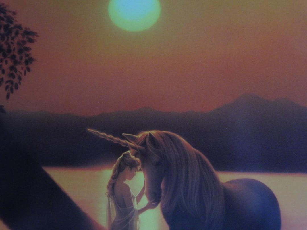 カーク・レイナート、【エンチャンテッド イブニング】、希少な額装用