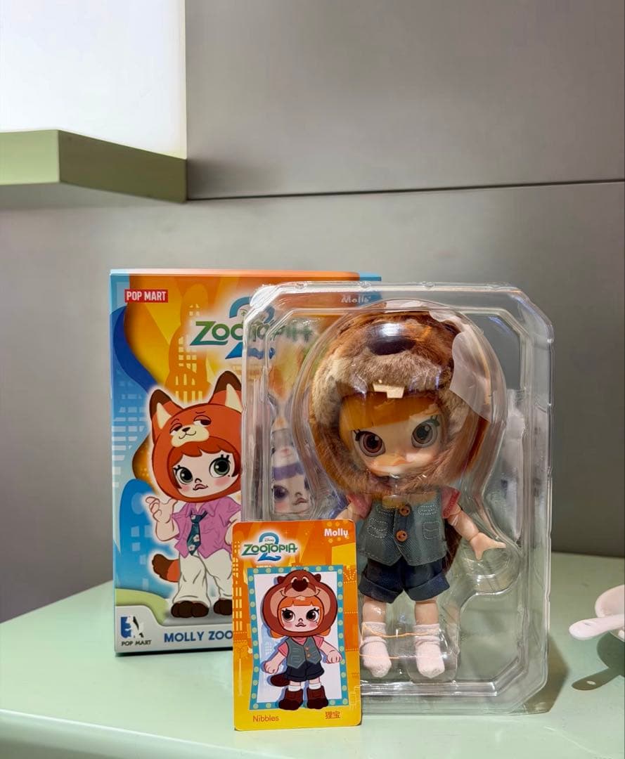 POPMART MOLLY ズートピア2アクションフィギュア シークレット - メルカリ