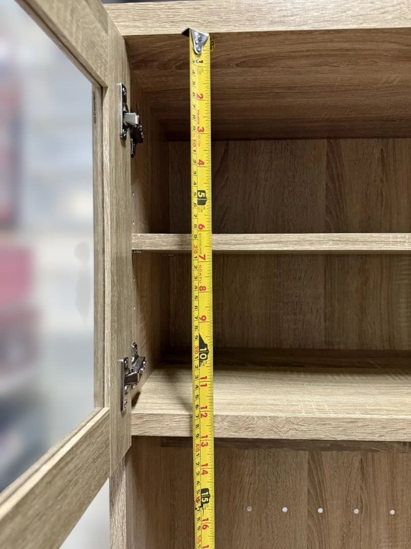 木目調 LOWYA 食器棚