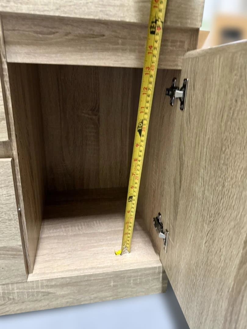 木目調 LOWYA 食器棚