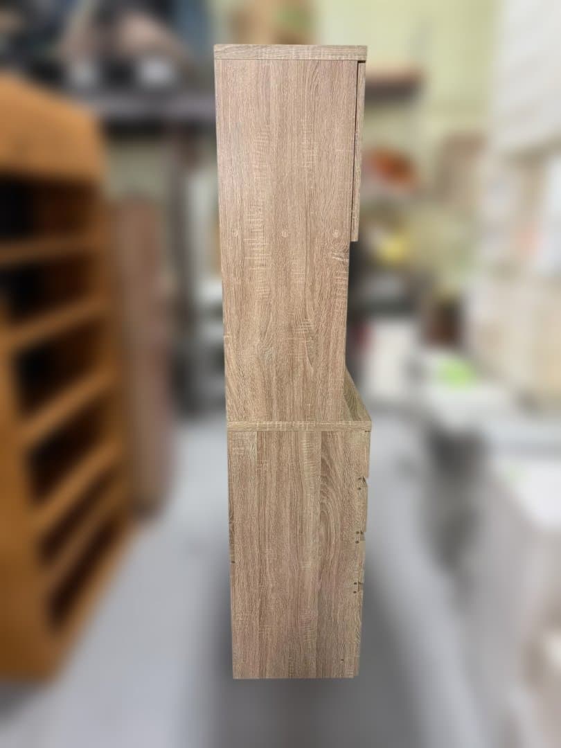 木目調 LOWYA 食器棚