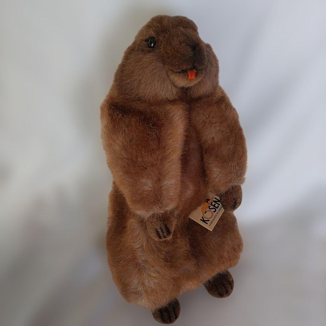 KOSEN社製 マーモット ぬいぐるみ - メルカリ