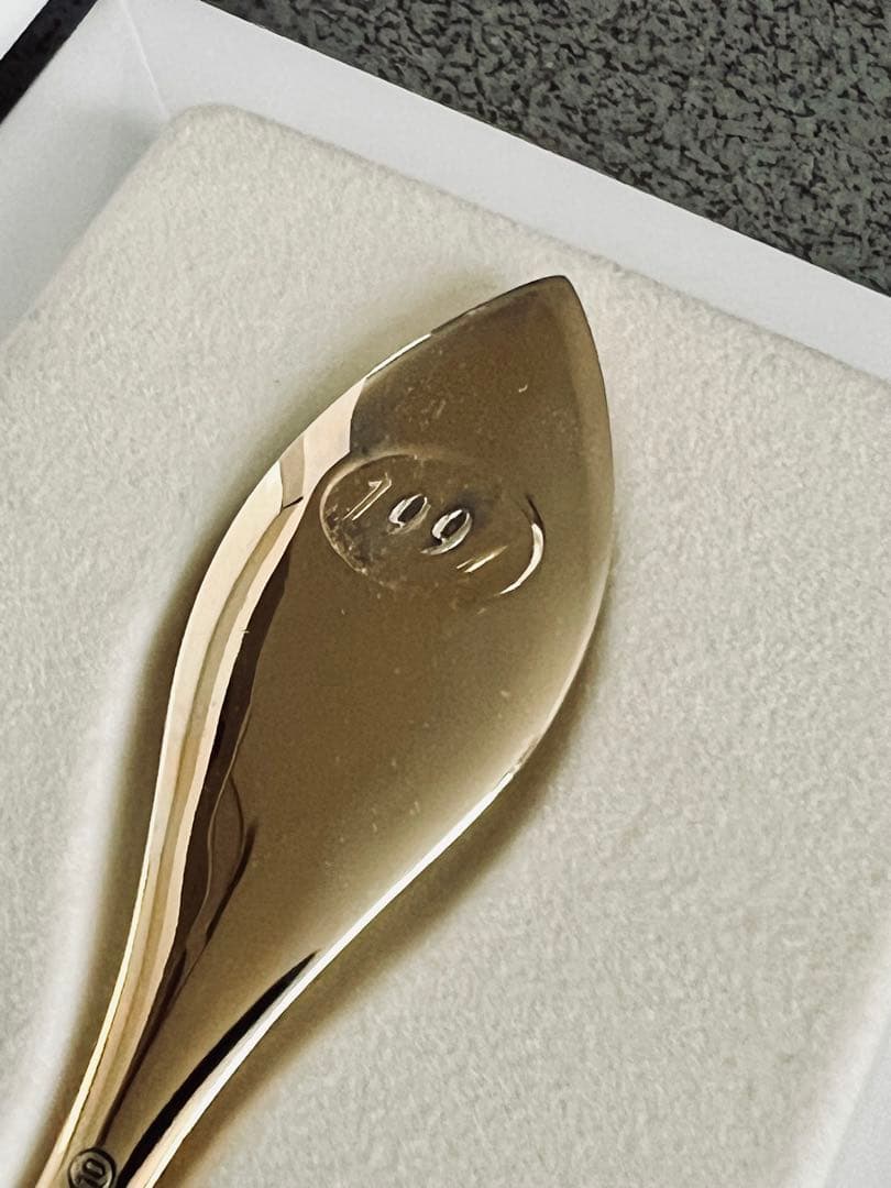 【限定品】Robbe & Berking 年次スプーン1997 ホリー銀金