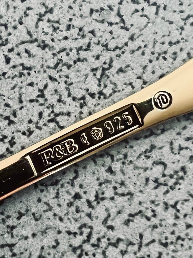 【限定品】Robbe & Berking 年次スプーン1997 ホリー銀金