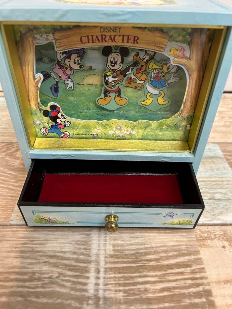 レア　ディズニー　ミッキー　ミニー　オルゴール　ウォルトディズニー　レトロ