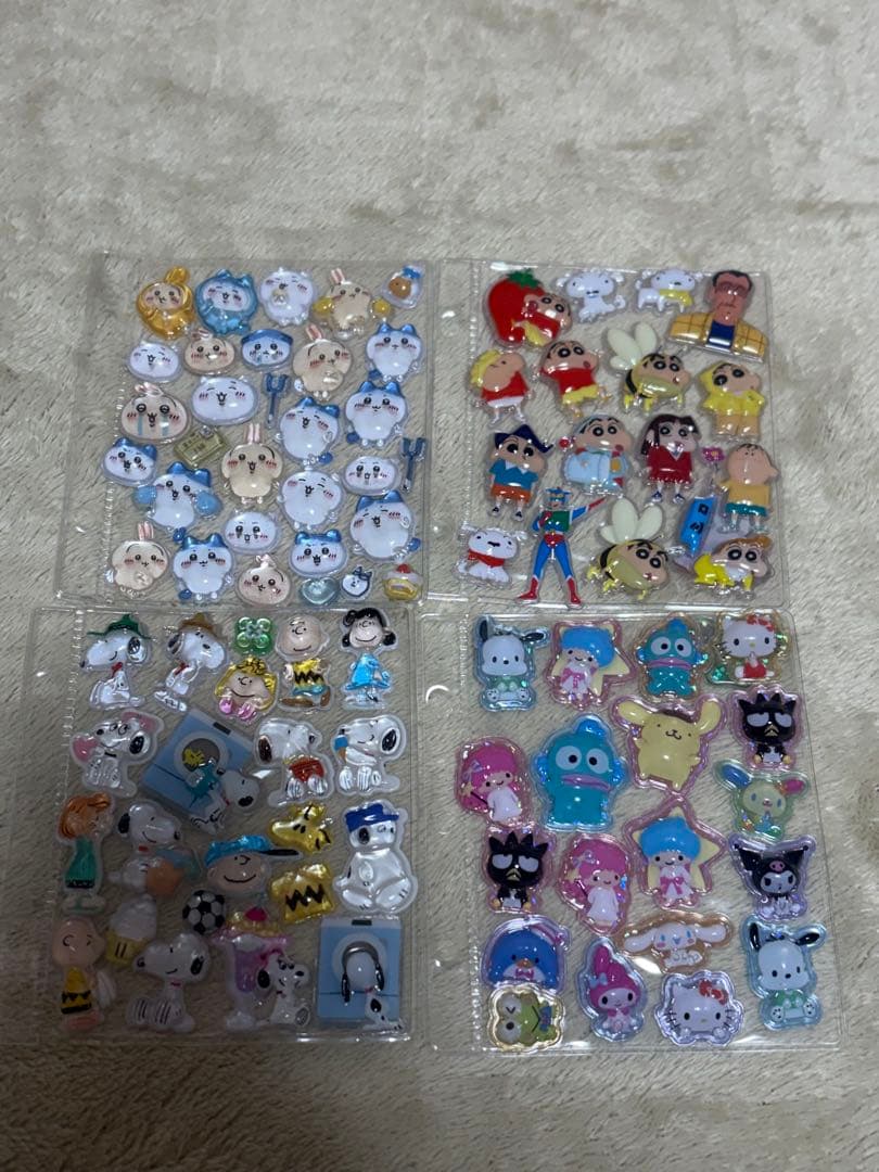 シール帳 完成版 全て正規品 たまごっち しずくちゃん サンリオ ちい