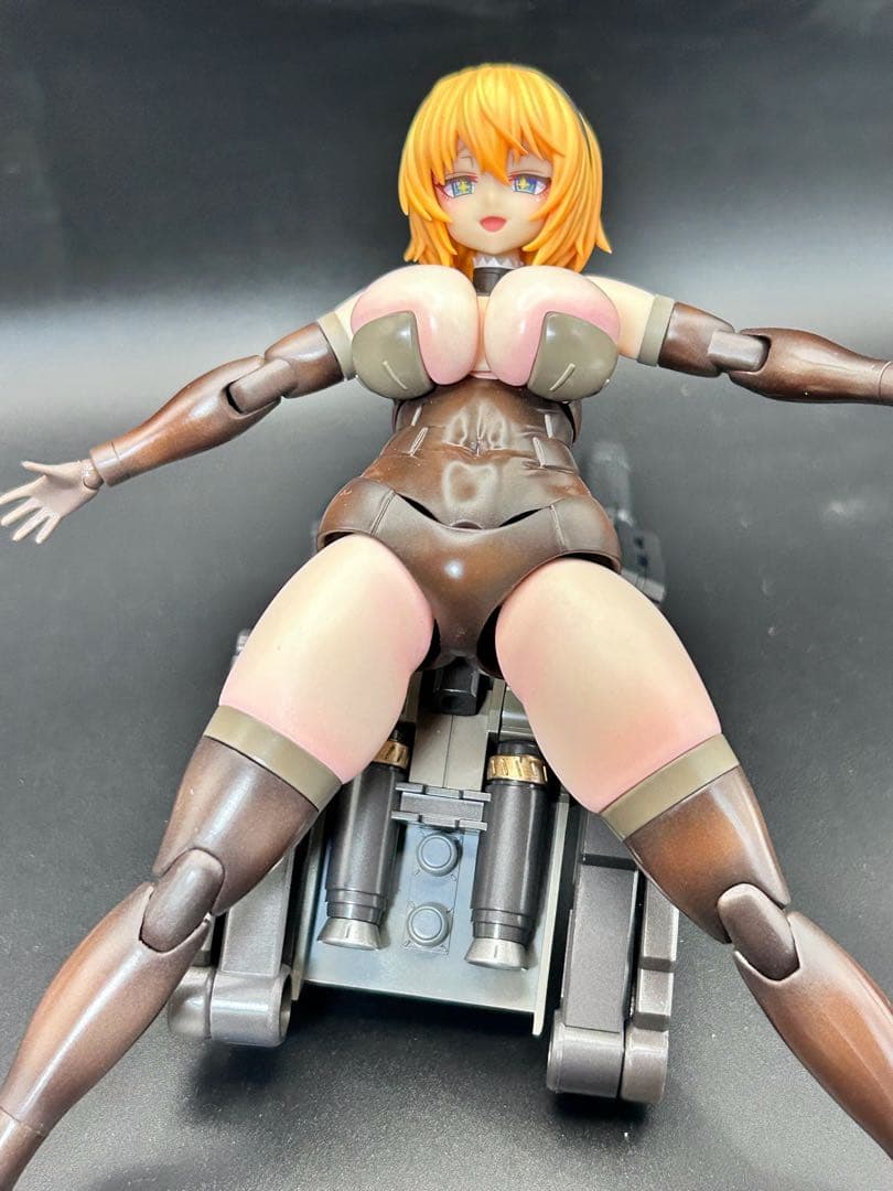 フレームアームズ・ガール 輝鎚・甲　砲撃型　塗装完成品　コトブキヤ
