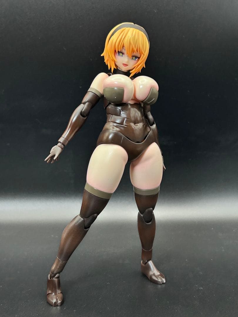 フレームアームズ・ガール 輝鎚・甲　砲撃型　塗装完成品　コトブキヤ