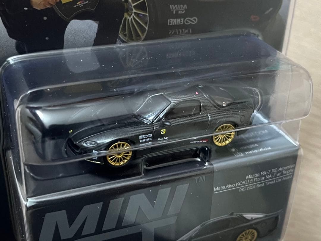 オートサロン 限定 MINI GT RE雨宮 RX-7 FD3S ミニカー 東京