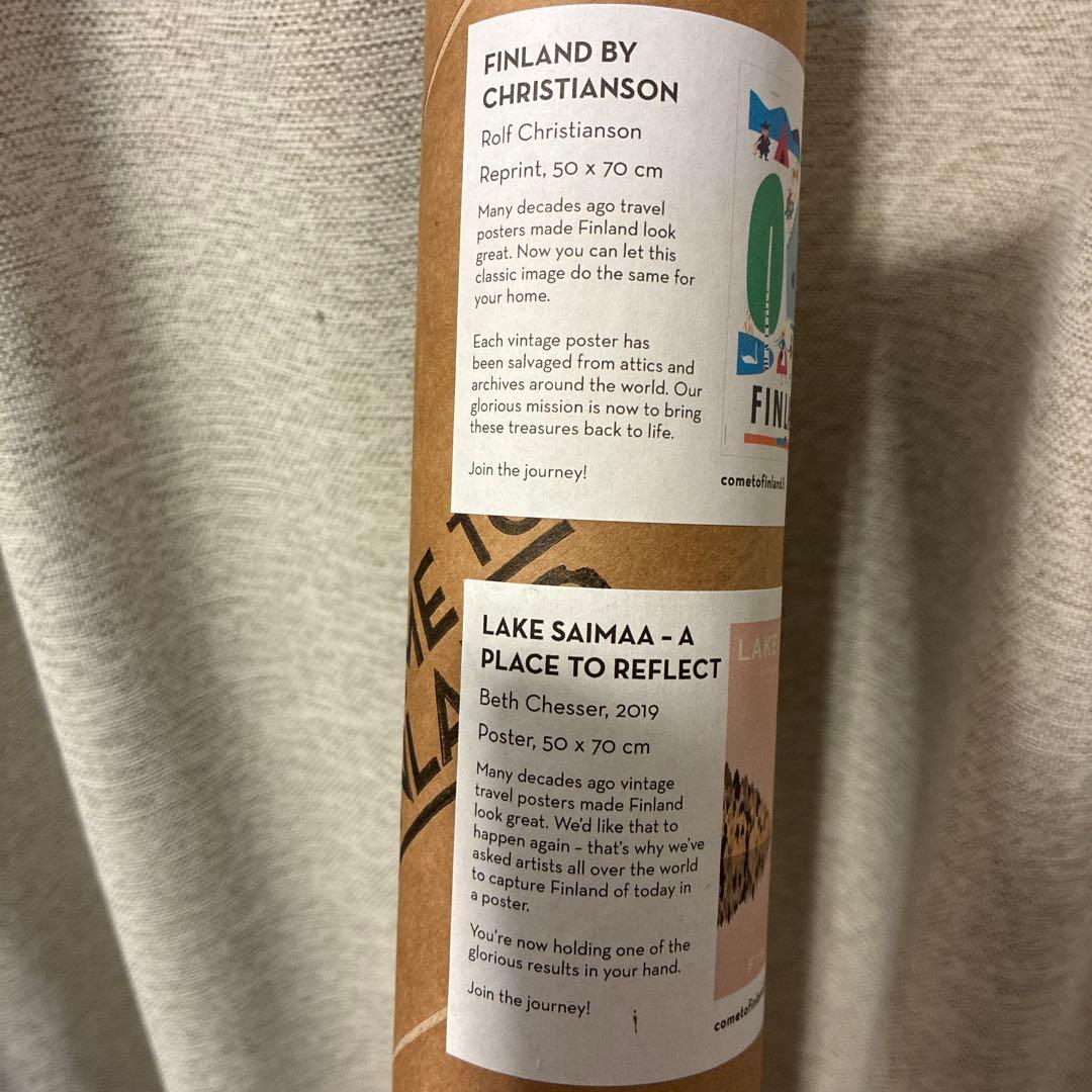 フィンランド ポスターセット 50 x 70 cm