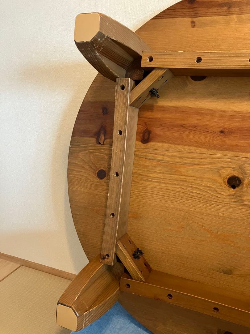 ACTUSアクタス円卓　F1テーブル　サイズオーダー品　送料込み