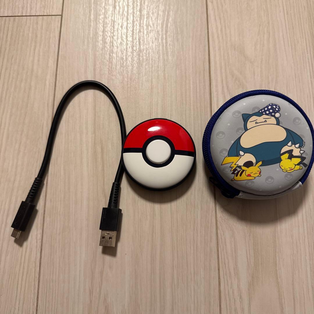 ポケモンGOプラスプラス 充電ケーブル、本体、ケースの3点セット